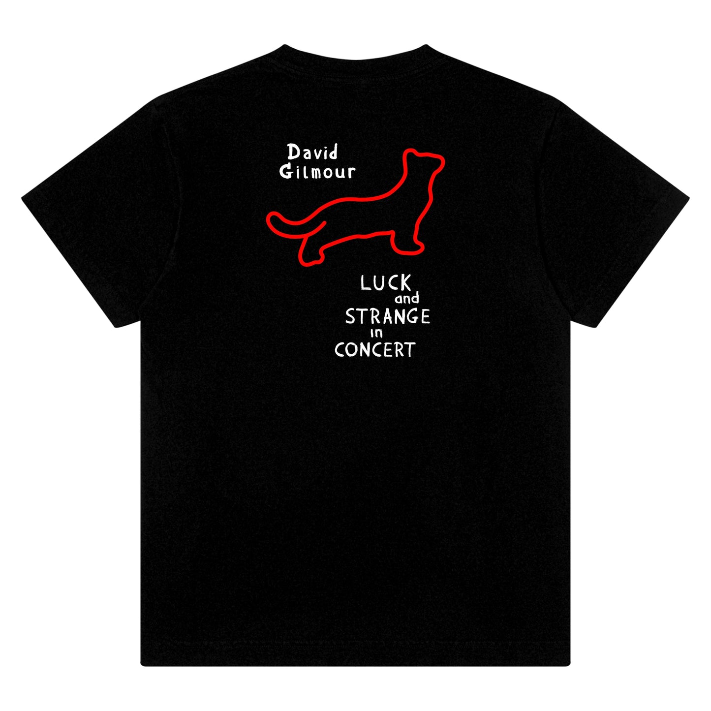 Red Lights Black Cat T-Shirt (Choice of Blank)