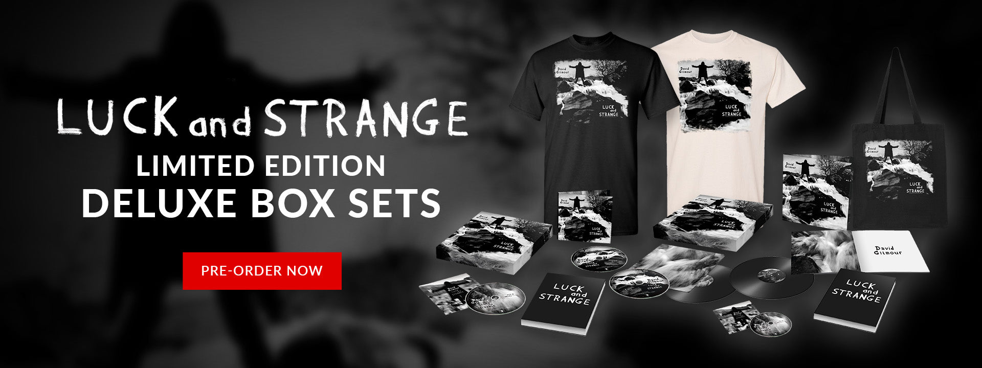 Luck and Strange. Limited edition, deluxe box sets. Pre-order now.