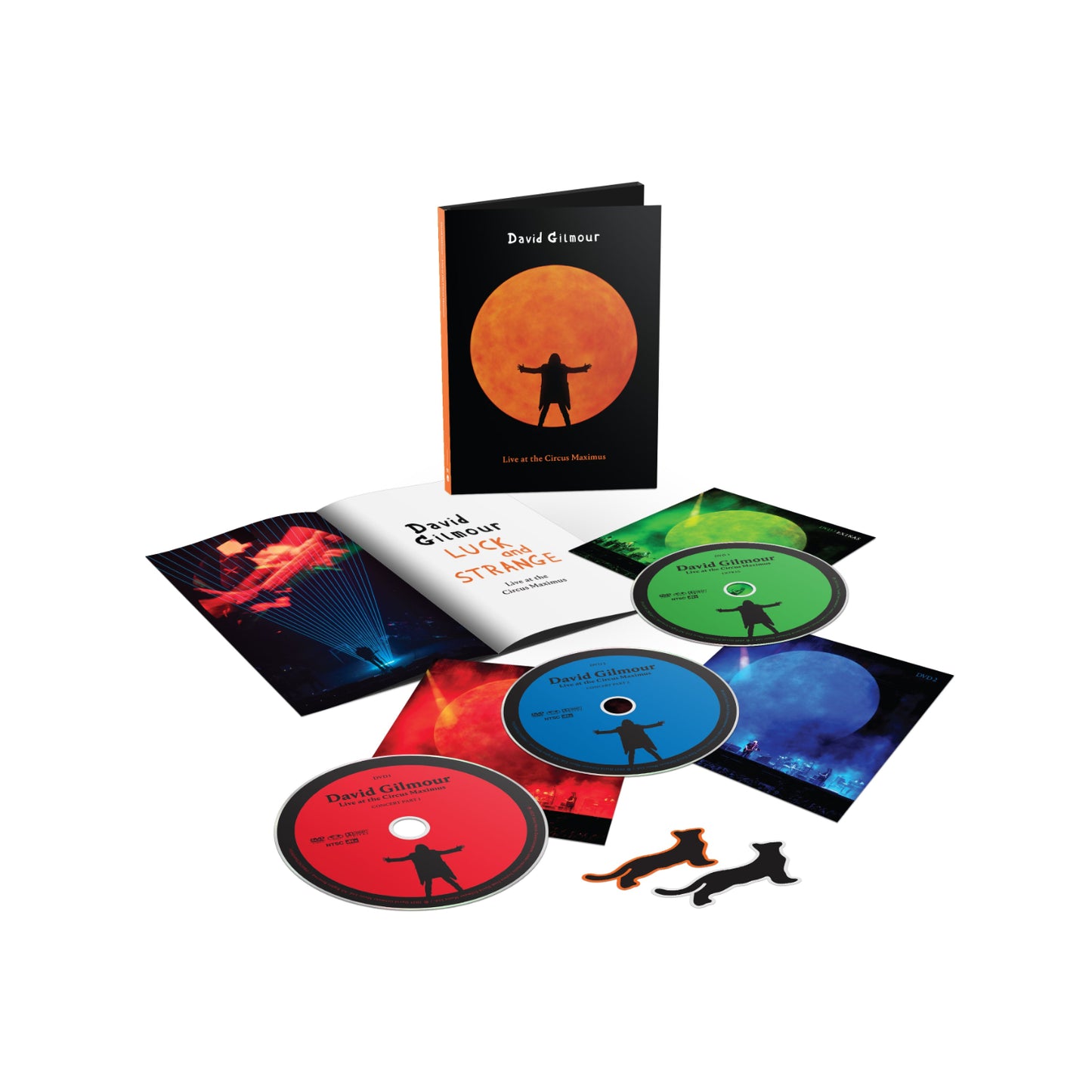 David Gilmour Live At The Circus Maximus 3 DVD Set