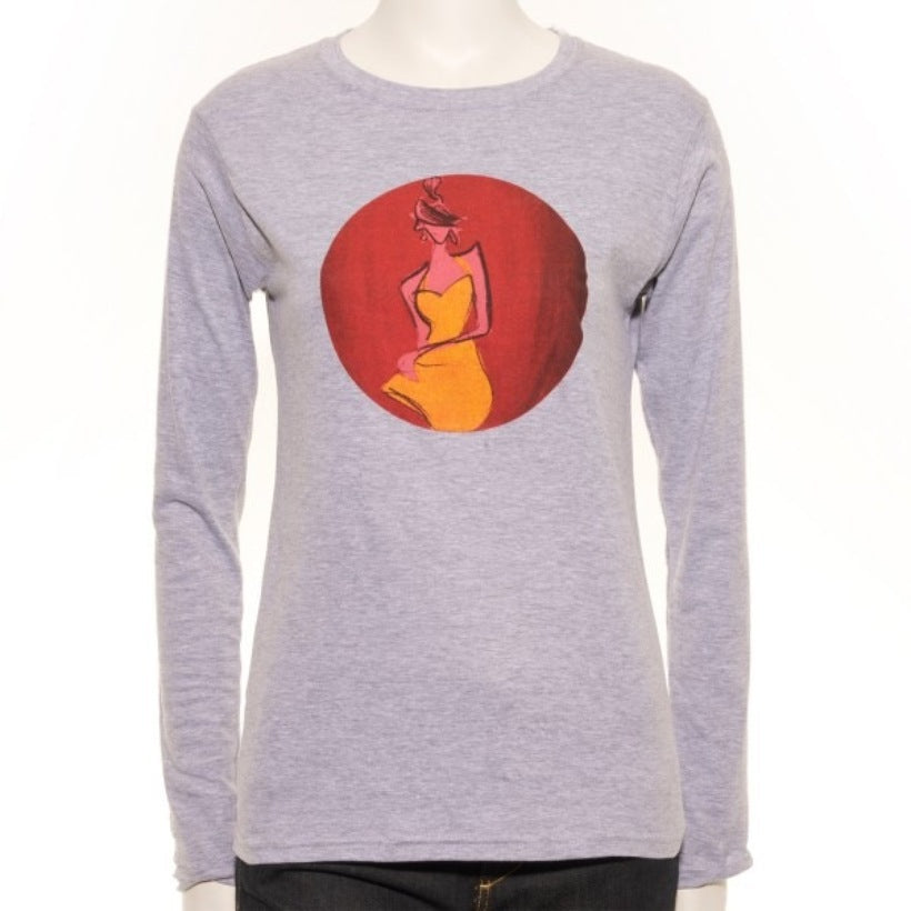 Ladies Cartoon RTL Long Sleeve T-Shirt