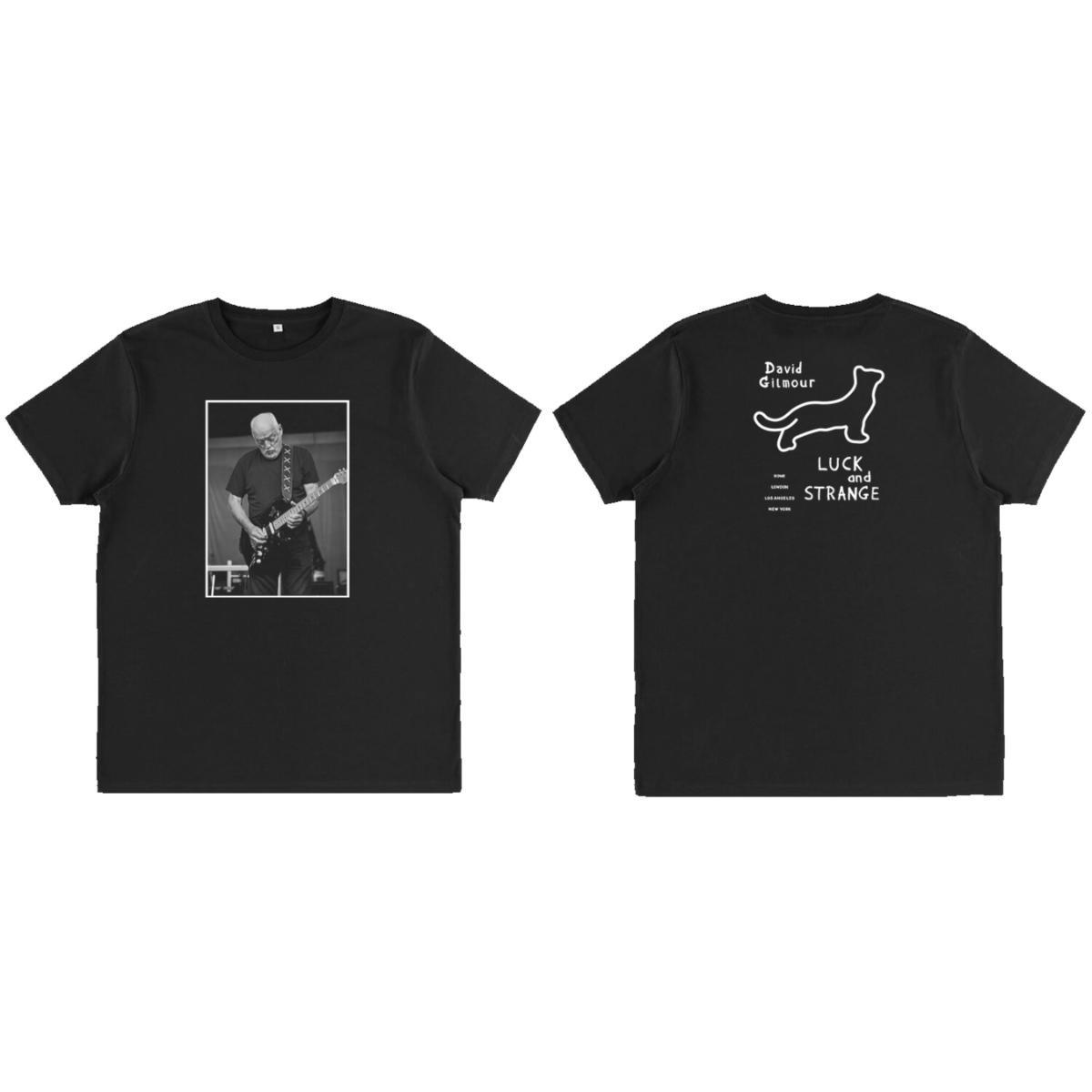 Luck and Strange Tour Black Cat Strat T-Shirt