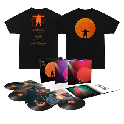 THE LUCK and STRANGE CONCERTS 4-LP Box Set + T-shirt Bundle
