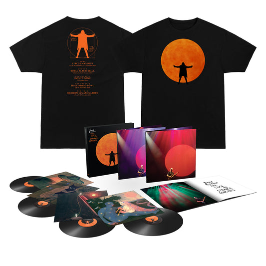 THE LUCK and STRANGE CONCERTS 4-LP Box Set + T-shirt Bundle