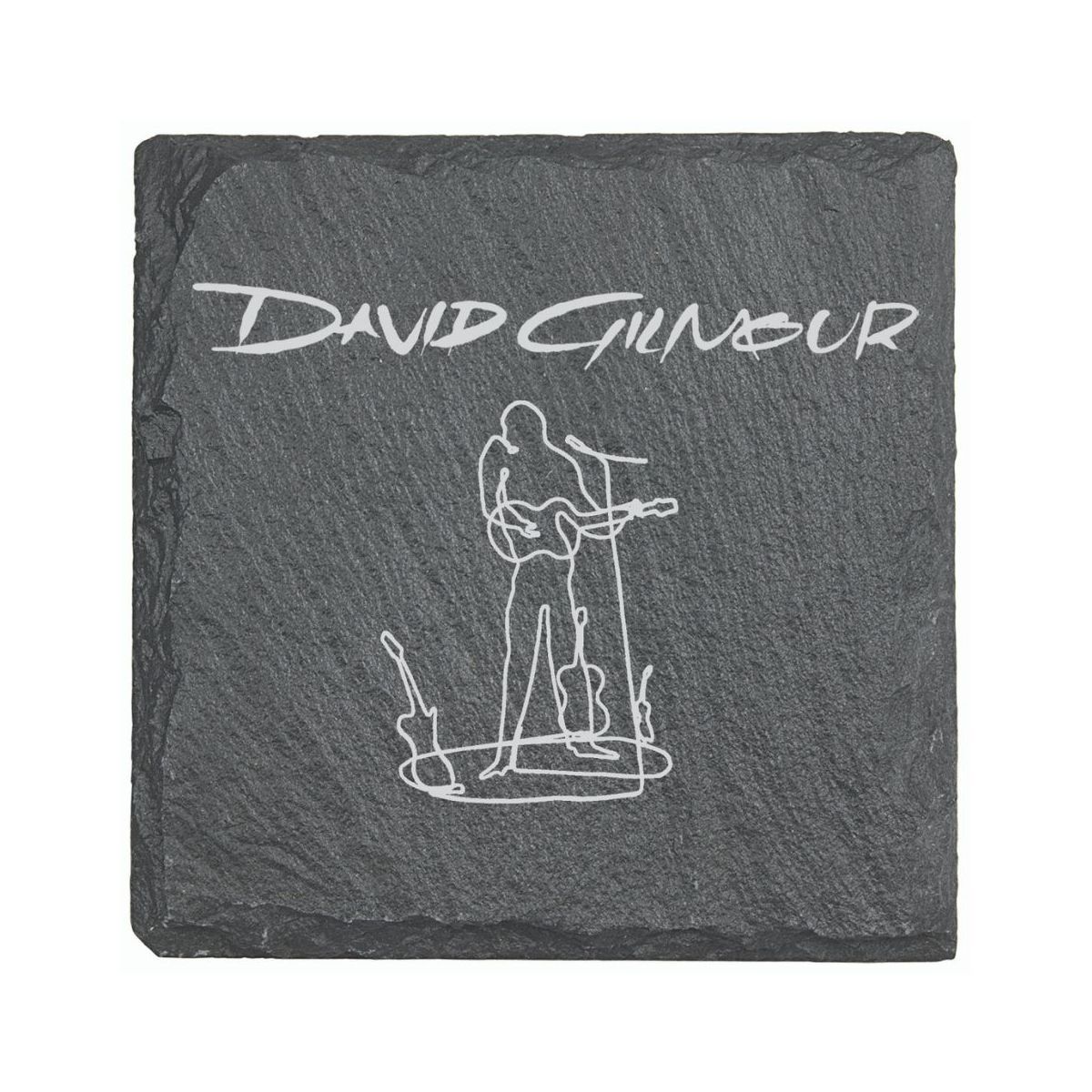 Wire Man Square Slate Coaster (Set of 4)