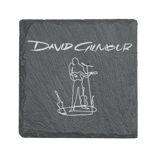 Wire Man Square Slate Coaster (Set of 4)