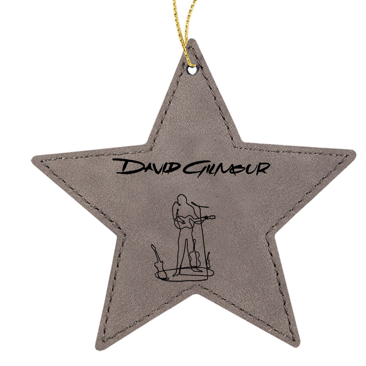 Wireman Star Leatherette Ornament