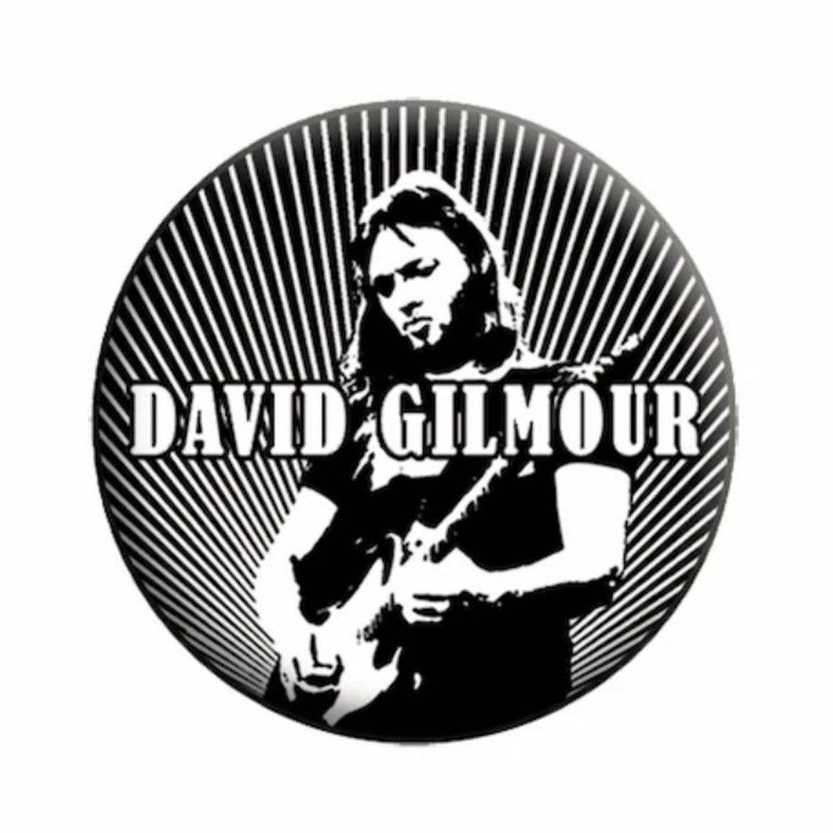 David Gilmour Lines Logo Button