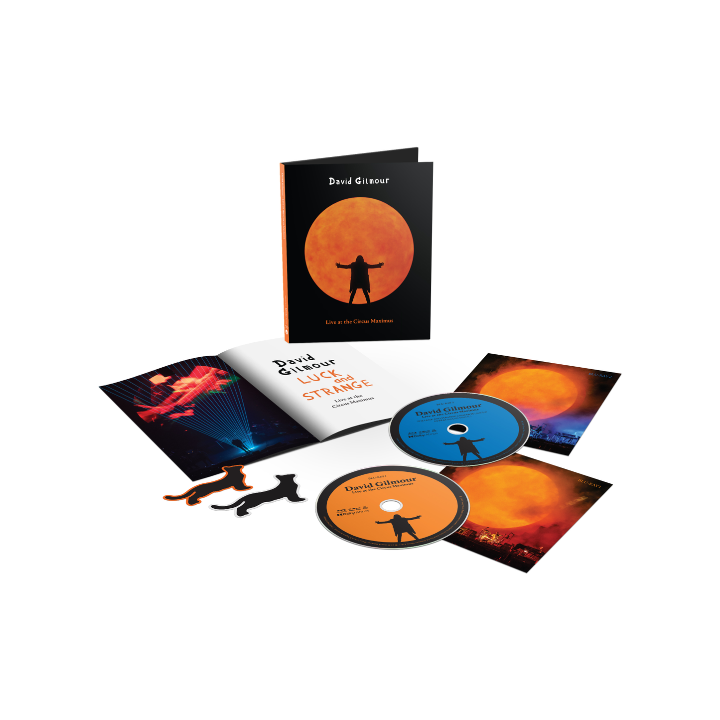 David Gilmour Live At The Circus Maximus 2 Blu-Ray Set