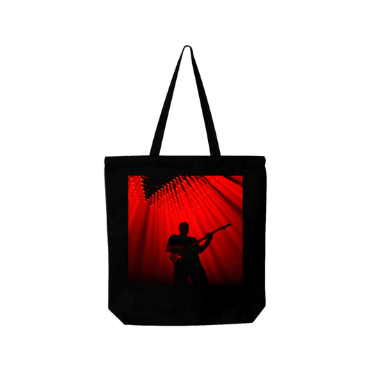 Red Lights Black Cat Tote Bag