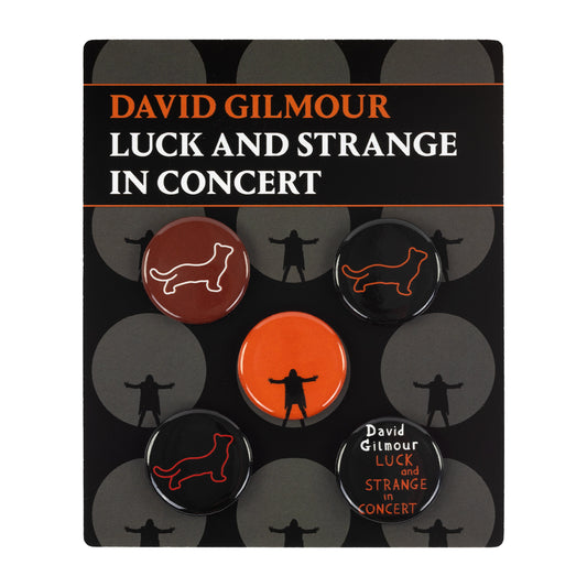 Luck and Strange in Concert Button Pack