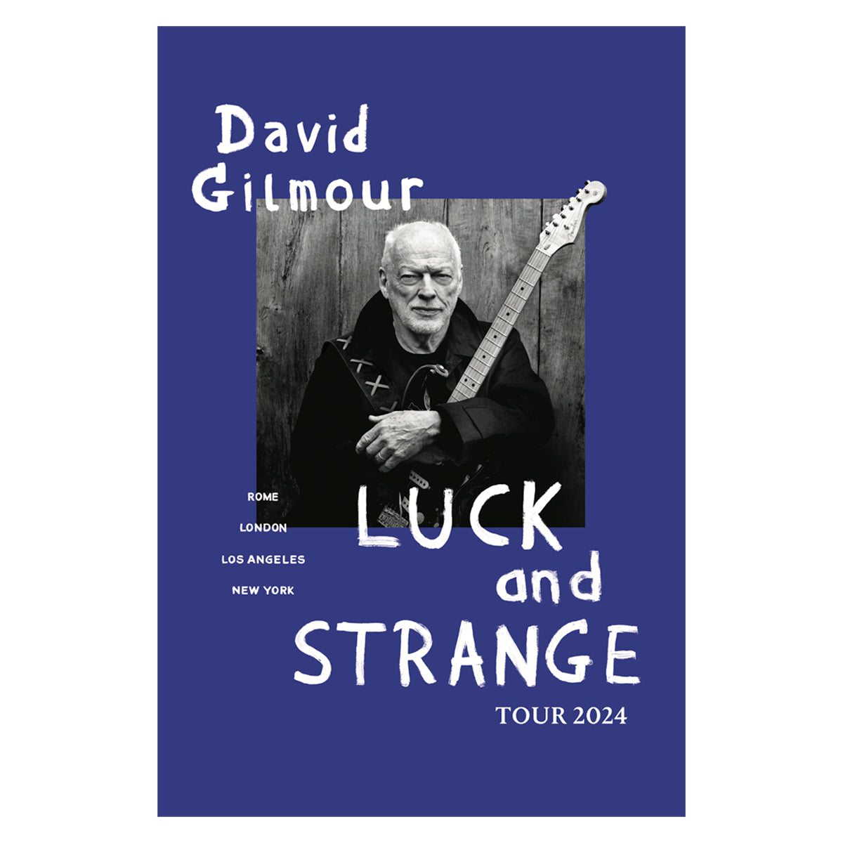 Luck and Strange Tour Poster