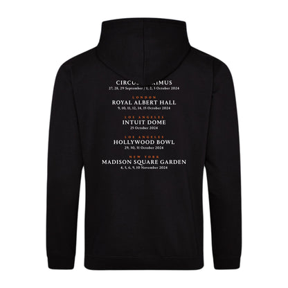 Luck and Strange in Concert Photo Hoodie (Choice of Blank)
