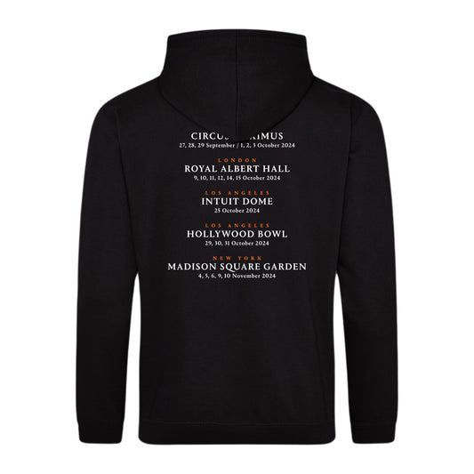 Luck and Strange in Concert Photo Hoodie (Choice of Blank)