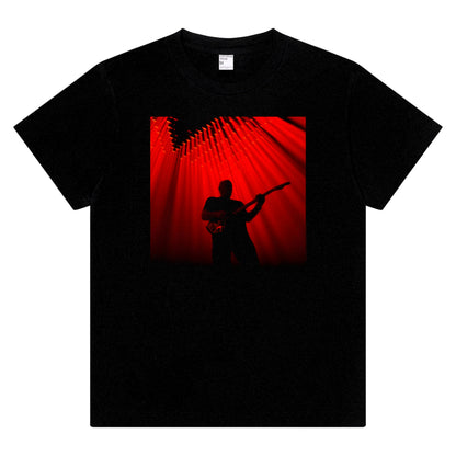 Red Lights Black Cat T-Shirt (Choice of Blank)