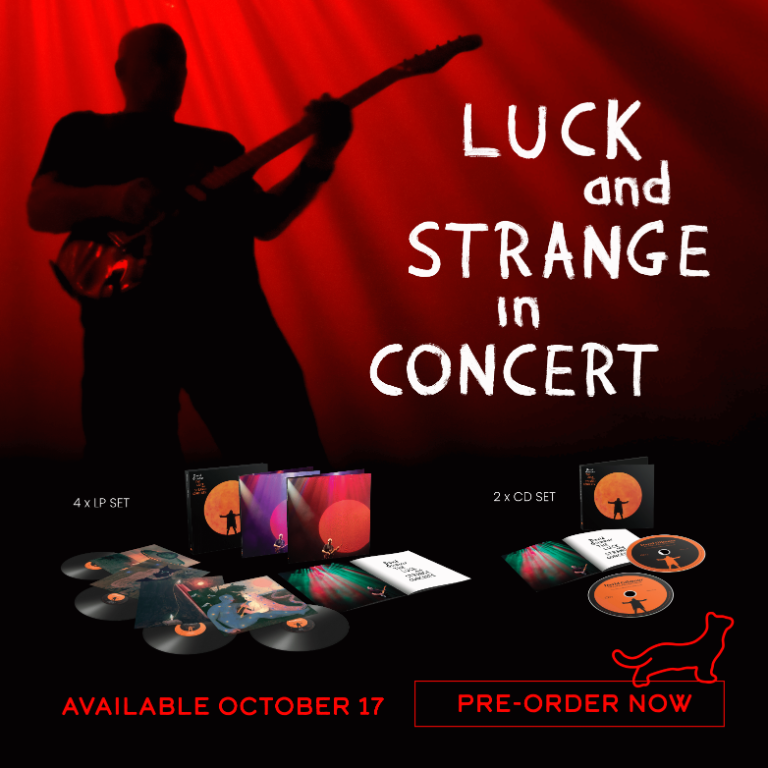Pre-Order Luck and Strange Concert Series Now! Available October 17th.
