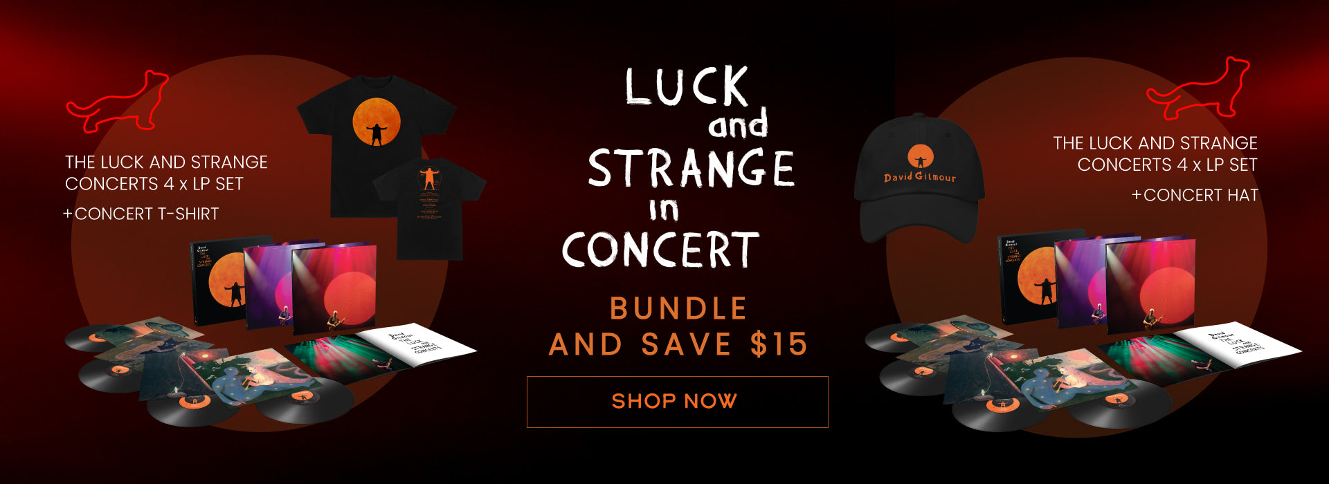 Luck and strange in concert bundle and save $15 shop now