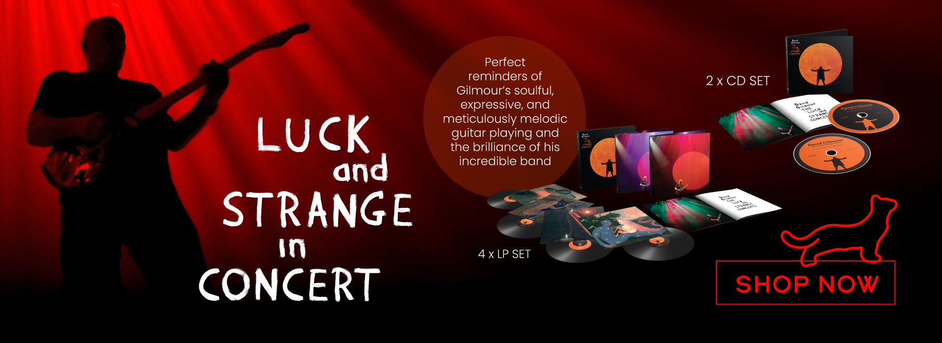 Luck and strange in concert media shop now