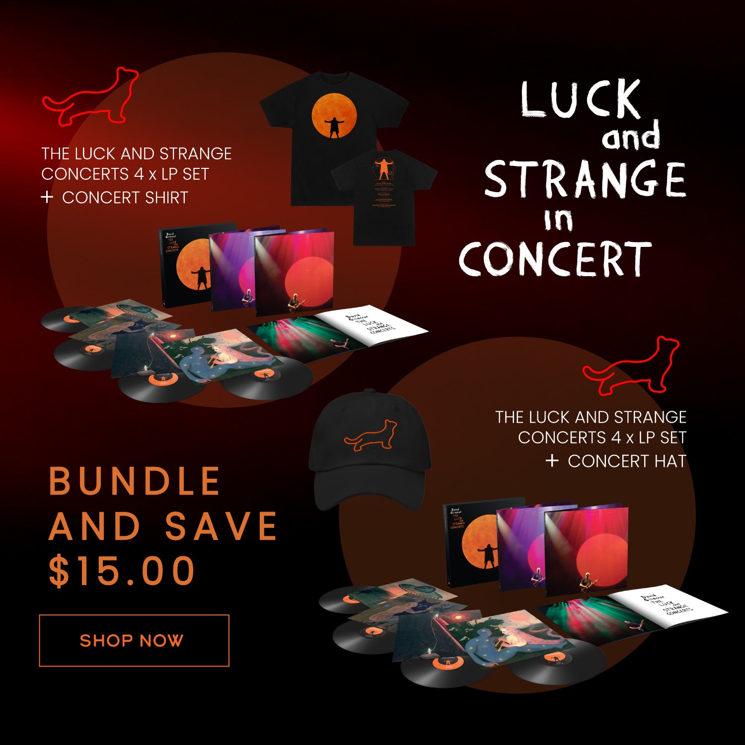 Luck and stange in concert. Bundle and save $15.00, shop now