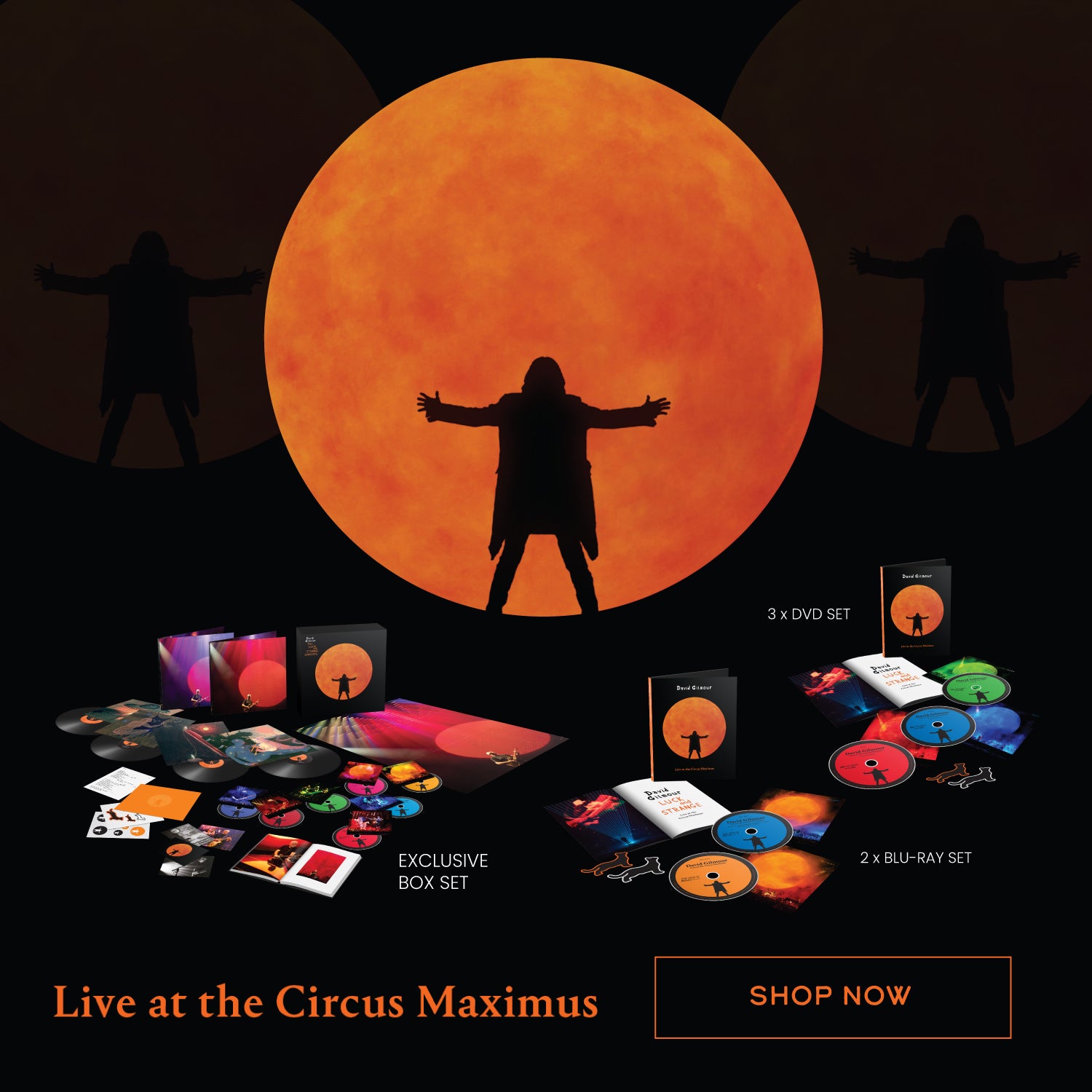 Live at the circus maximus, shop now