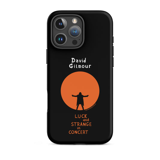 Luck and Strange in Concert Text iPhone Case