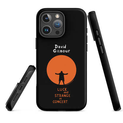 Luck and Strange in Concert Text iPhone Case