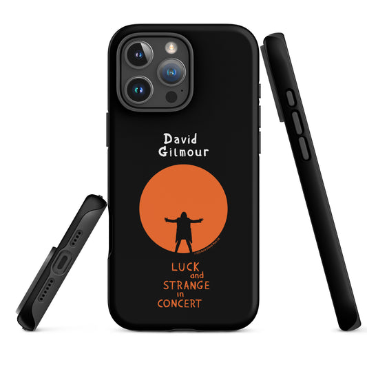 Luck and Strange in Concert Text iPhone Case
